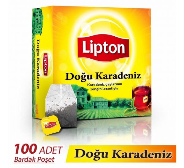 Lipton Doğu Karadeniz Bardak Poşet Çay 100 lü